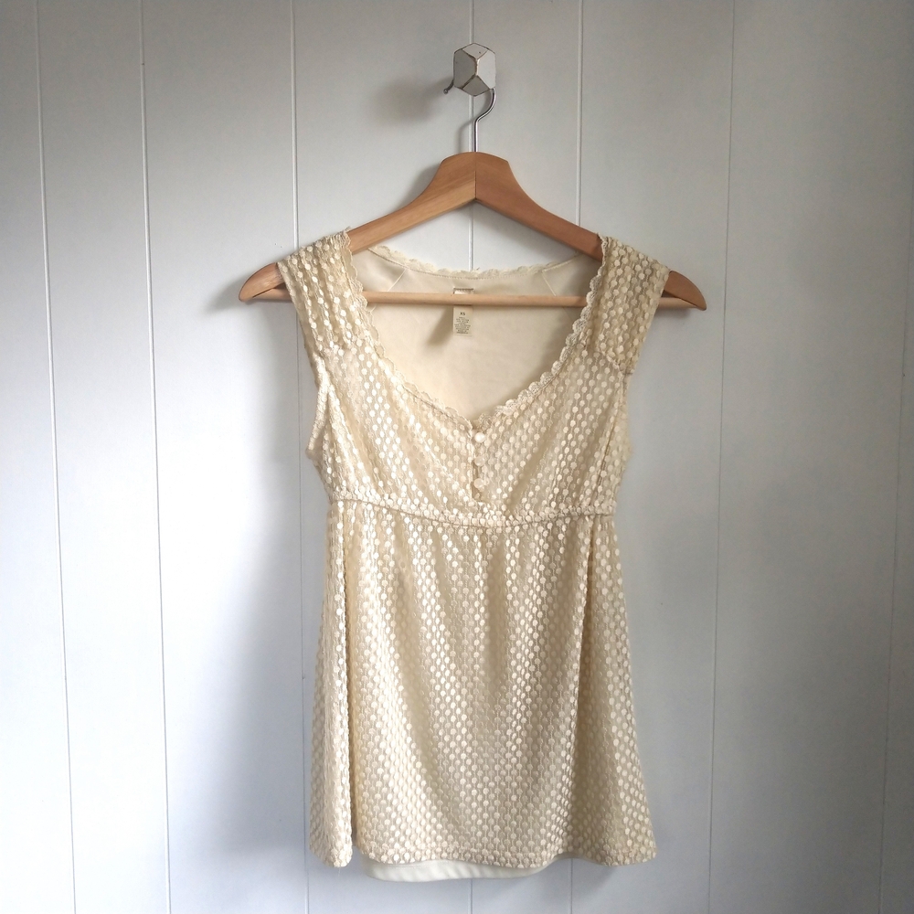 MERONA Lace Babydoll Top